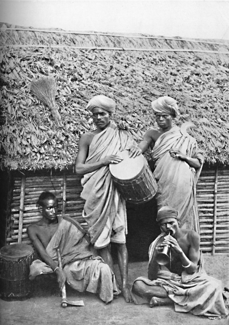 Irula menn, India, 1902 av Unbekannt