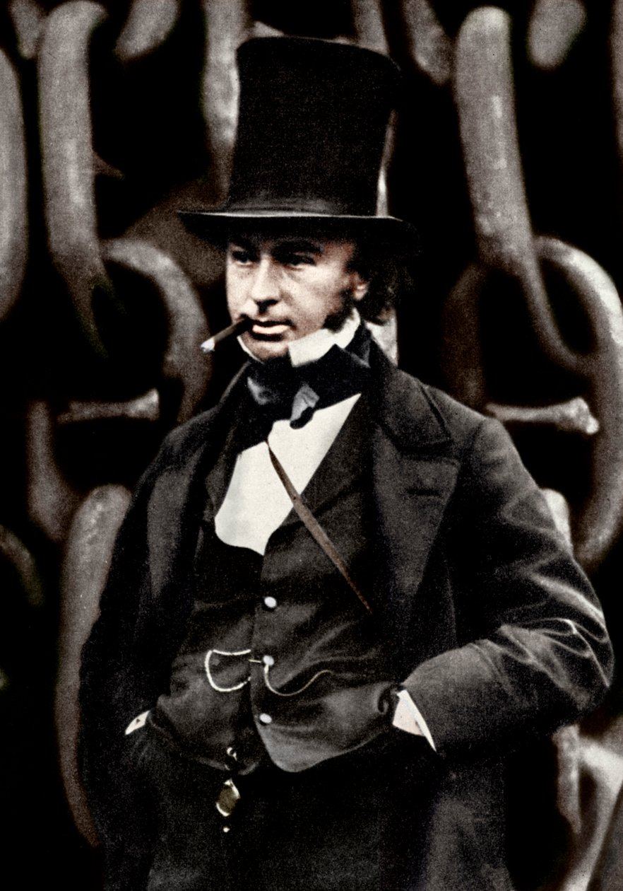 Isambard Kingdom Brunel , britisk ingeniør, 1857 1956 av Unbekannt