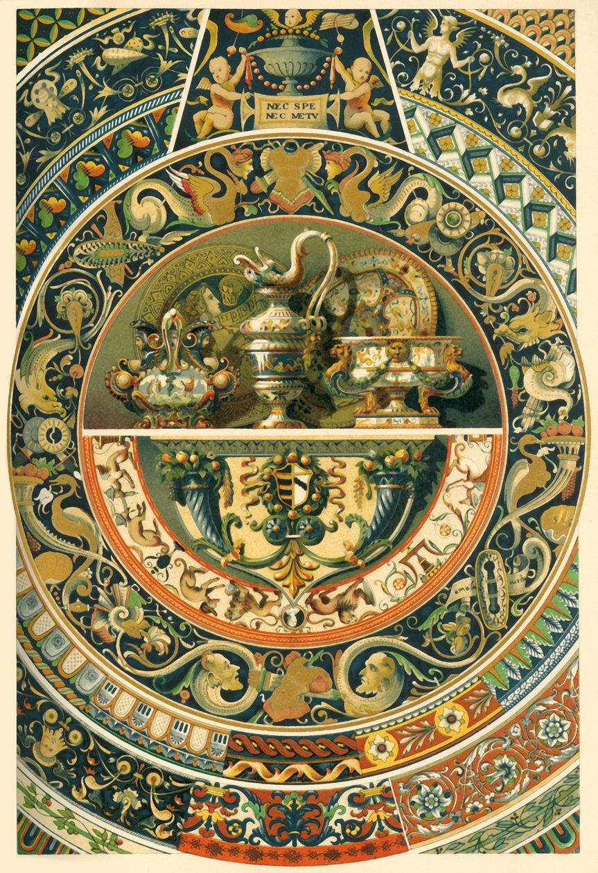 Italiensk renessansemalt keramikk, 1898. av Unbekannt