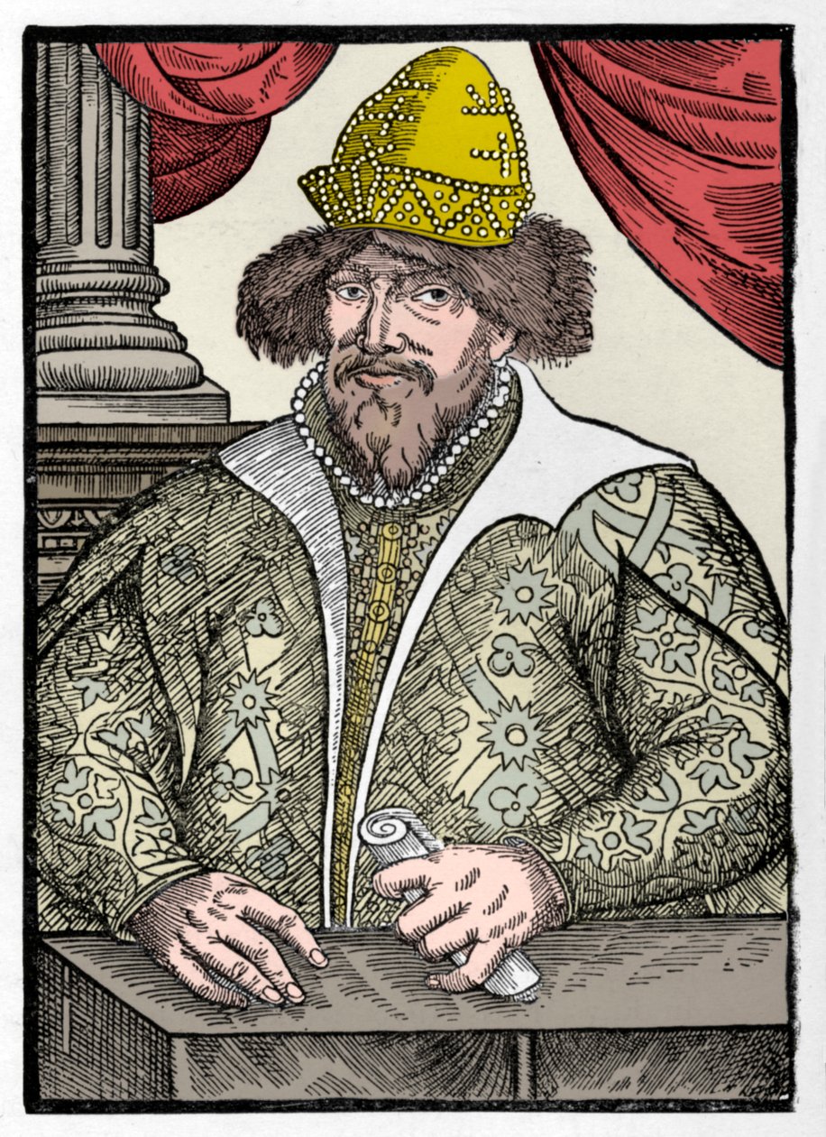 Ivan IV, c1601, 1907 av Unbekannt