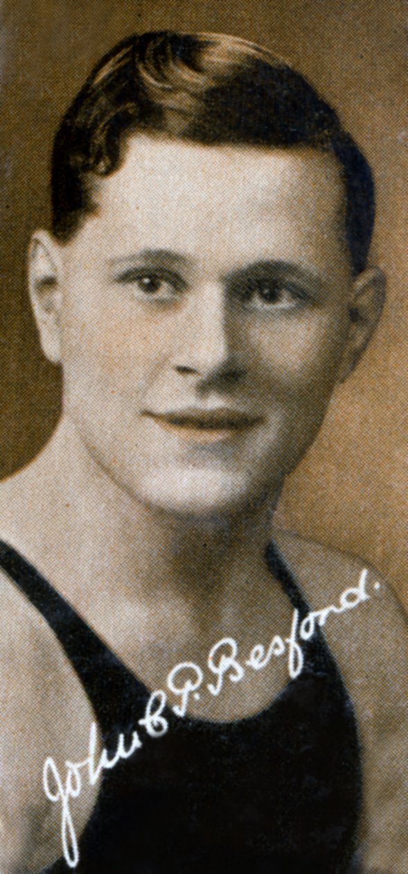 JCP Besford, svømmermester, 1935 av Unbekannt