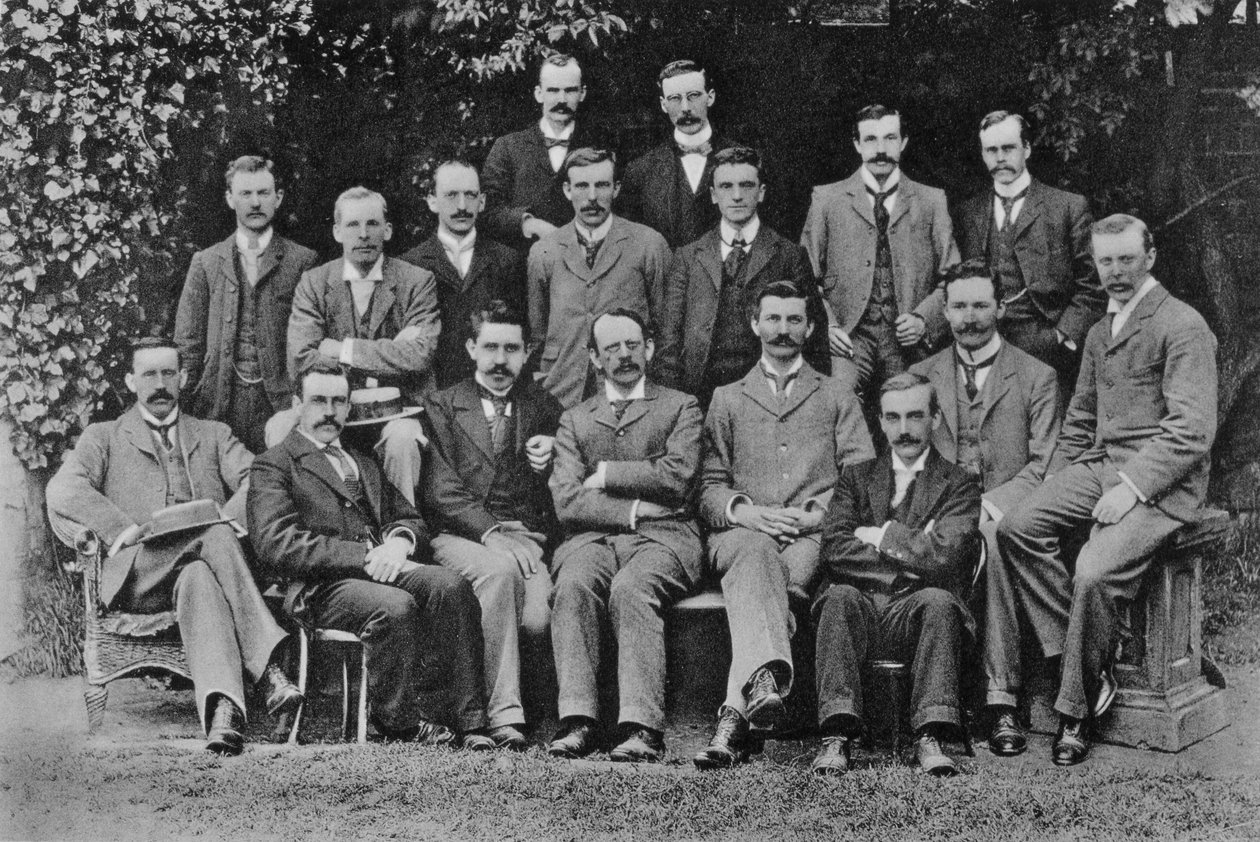 JJ Thomson , britisk kjernefysiker, 1898 av Unbekannt