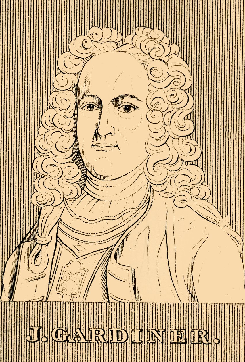 J. Gardiner, 1688-1745, 1830. av Unbekannt