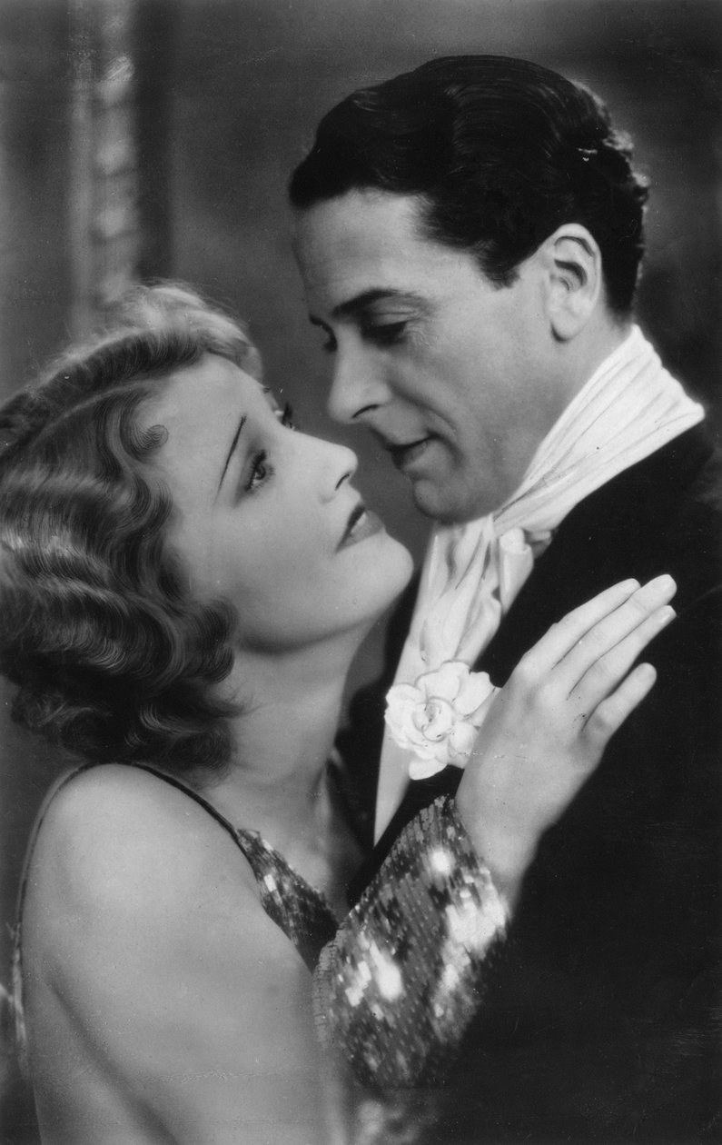 Jack Buchanan 1891-1957 og Jeanette MacDonald 1903-1965, skuespillere, 1900-tallet av Unbekannt