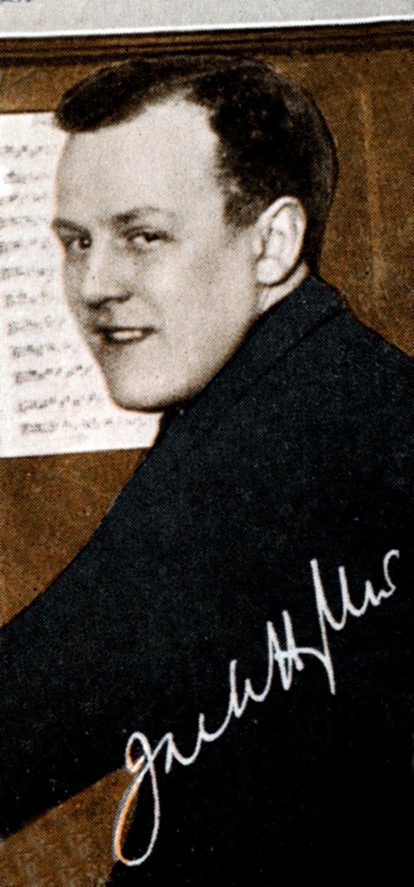 Jack Hylton 1892-1965, engelsk bandleder, 1935 av Unbekannt