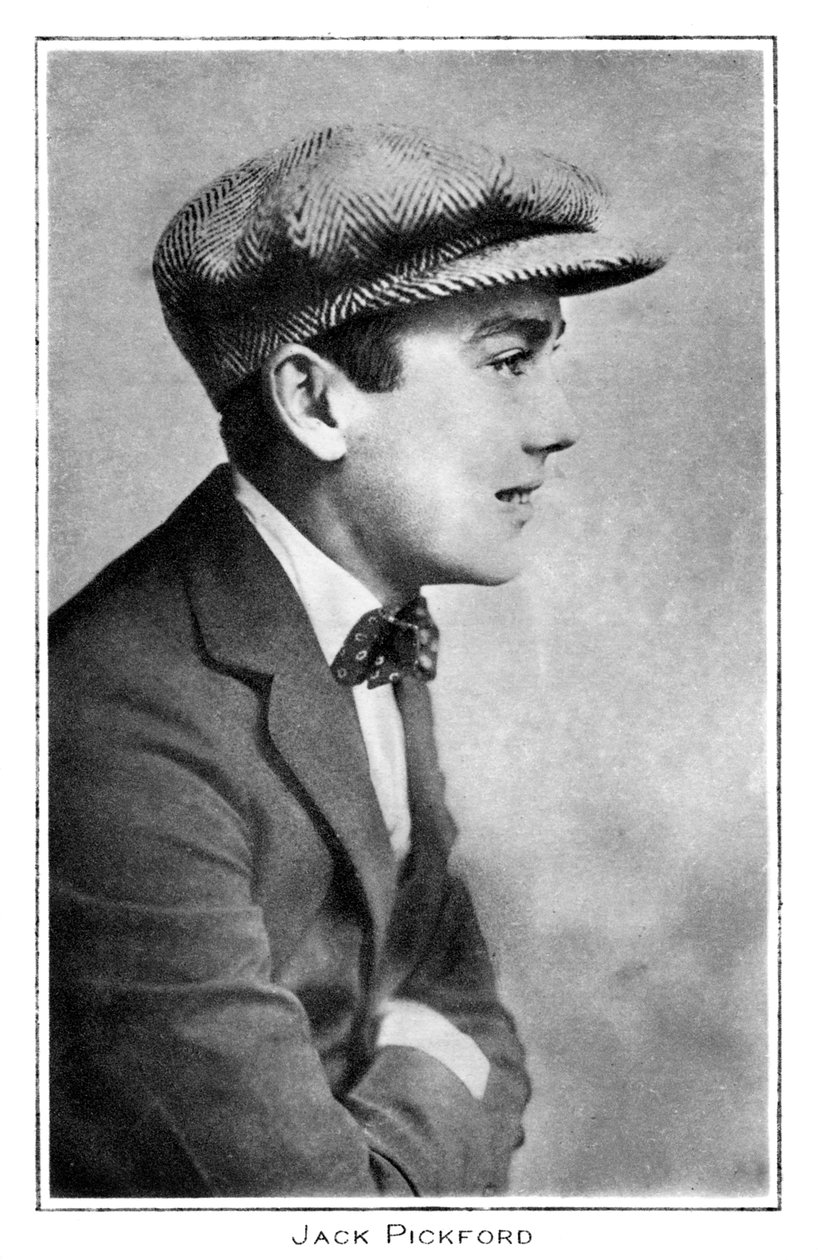 Jack Pickford 1896-1933, kanadiskfødt amerikansk skuespiller, tidlig på 1900-tallet av Unbekannt