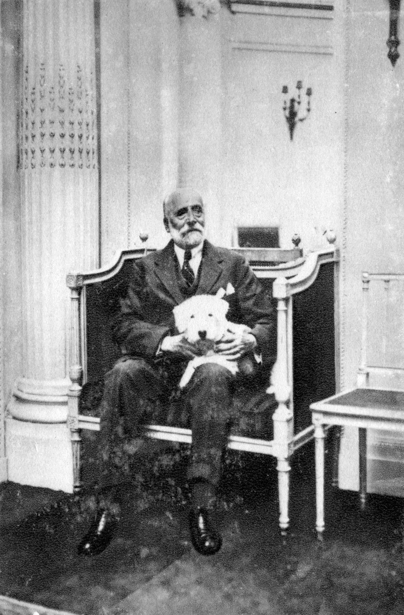 Jacques Doucet, fransk motedesigner, 1927 av Unbekannt