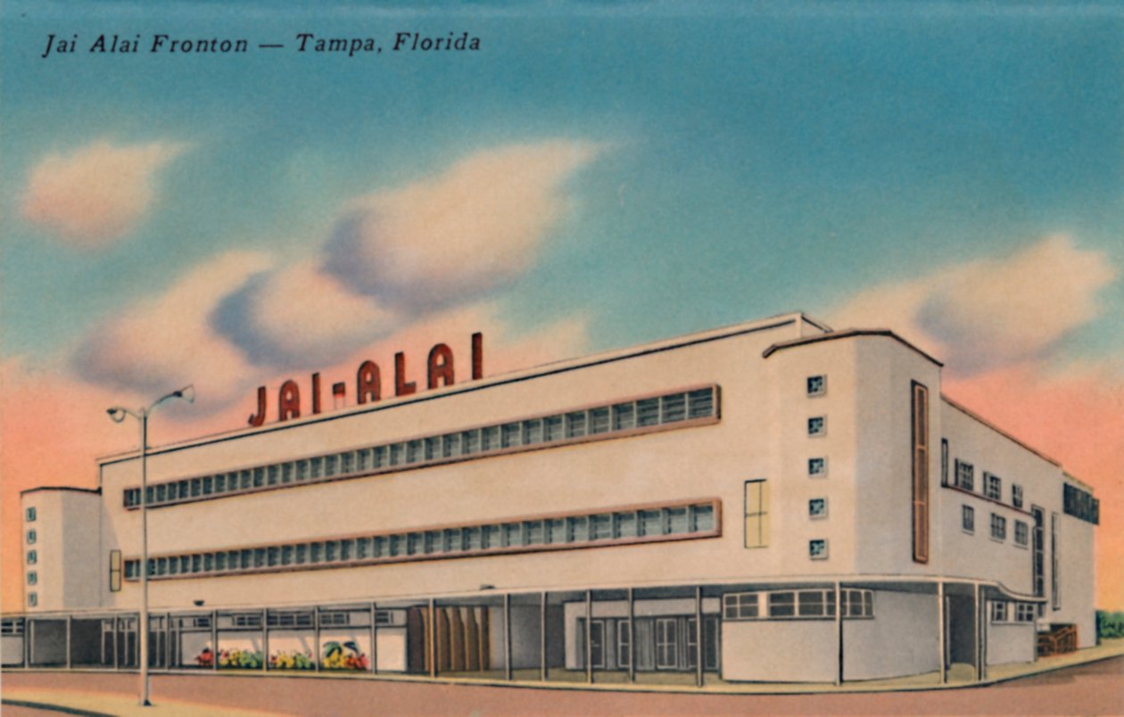 Jai Alai Fronton - Tampa, Florida, ca 1940-tallet av Unbekannt