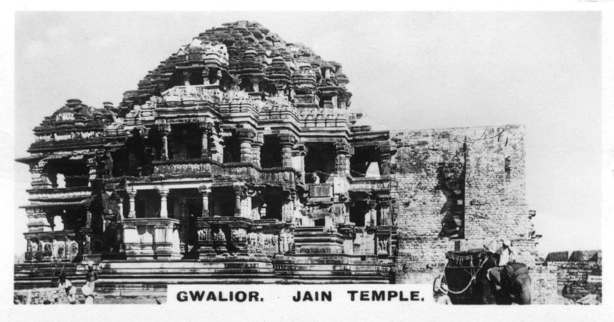 Jain-tempelet, Gwalior, India, c1925 av Unbekannt