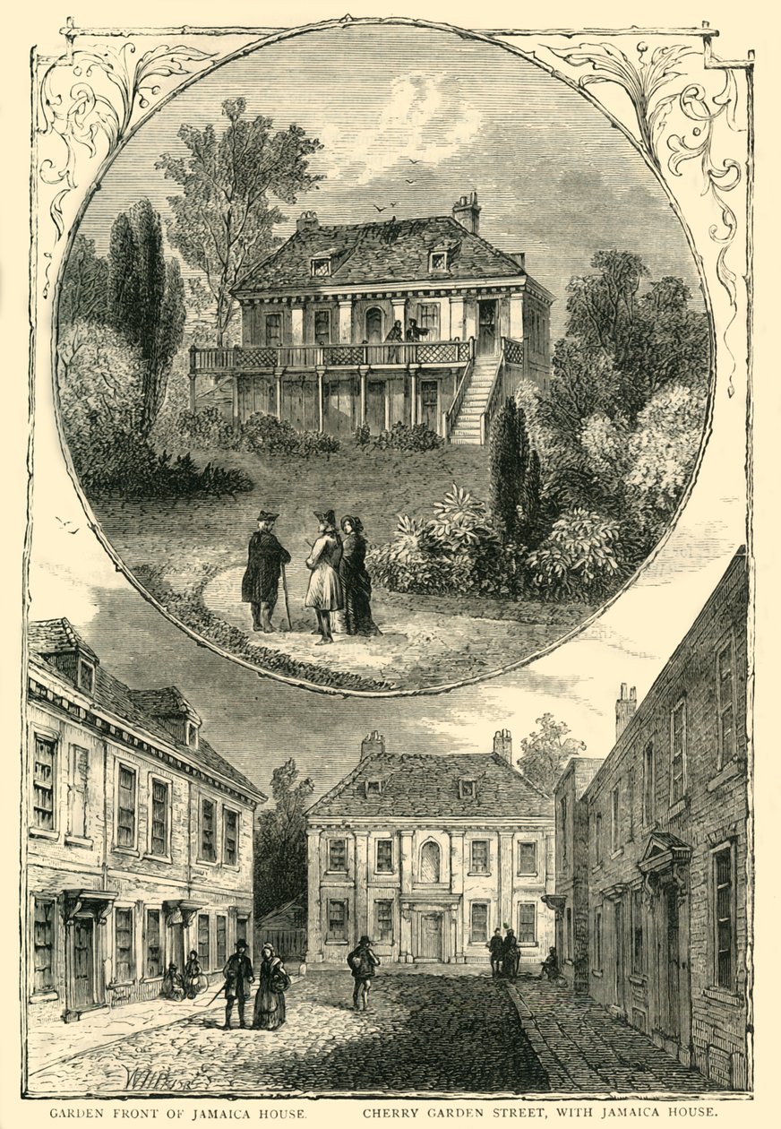 Jamaica House, 1826, c1878. av Unbekannt