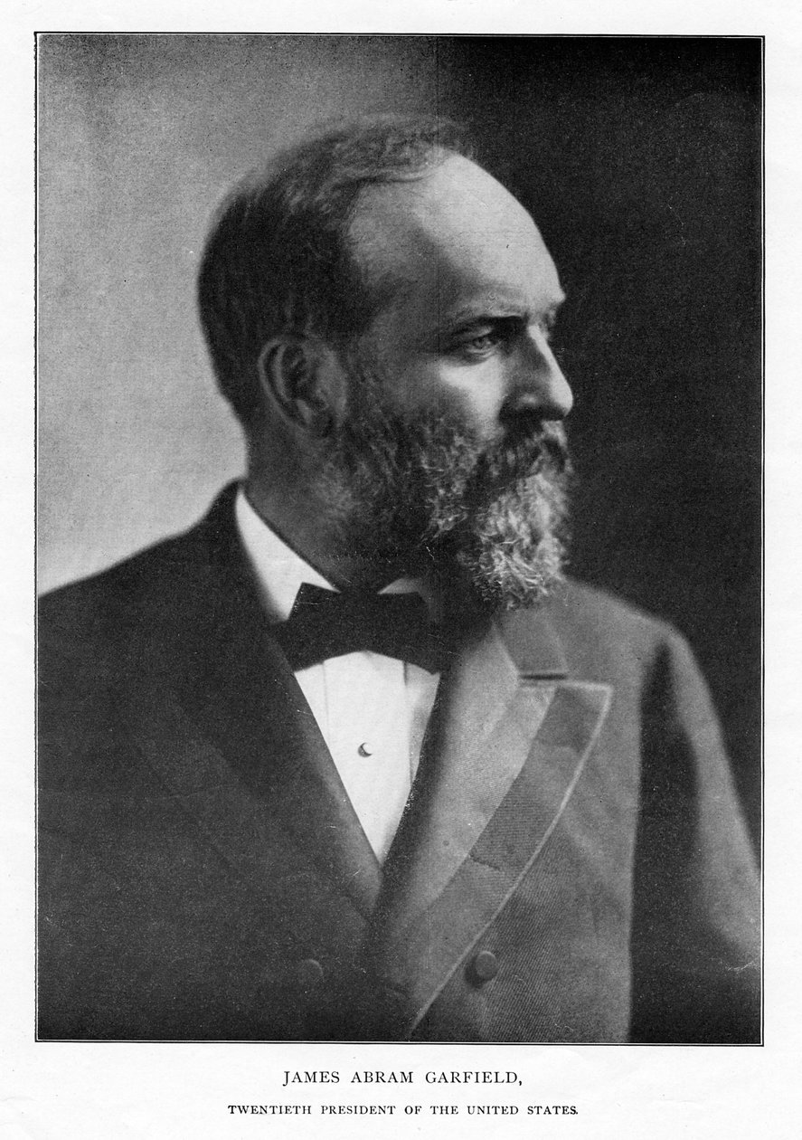 James Abram Garfield, 20. president i USA, c1881 av Unbekannt