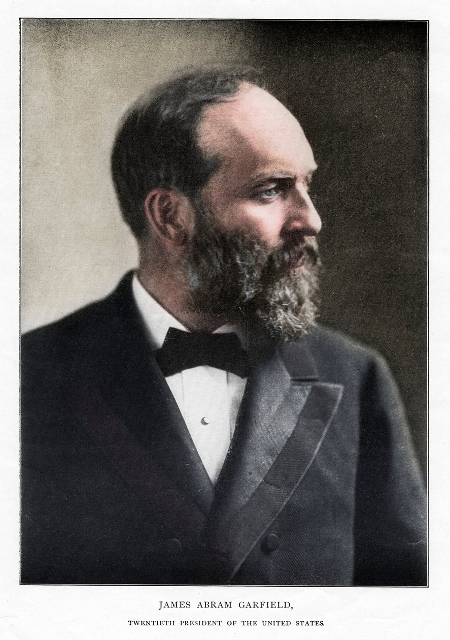 James Abram Garfield, 20. president i USA, c1881 av Unbekannt
