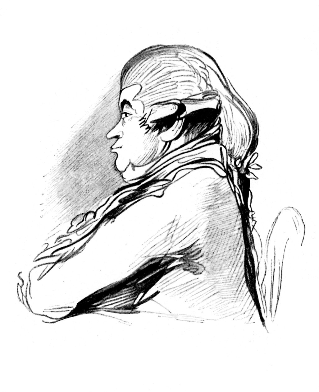 James Boswell , skotsk advokat, dagbokskriver og forfatter, 1912 av Unbekannt