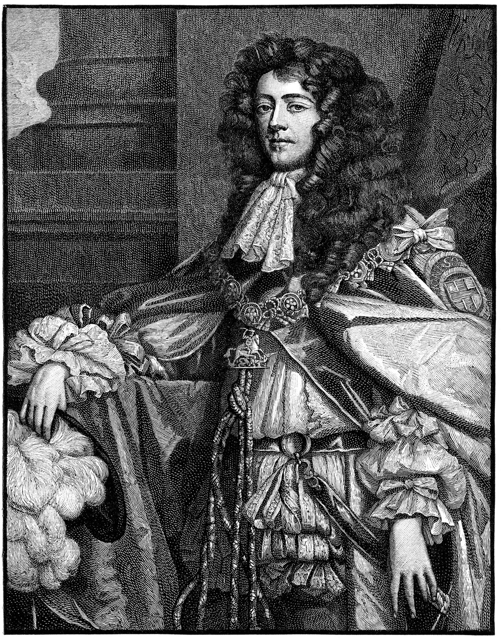 James, hertug av Monmouth 1649-1685, tronepretendent i Skottland og England av Unbekannt