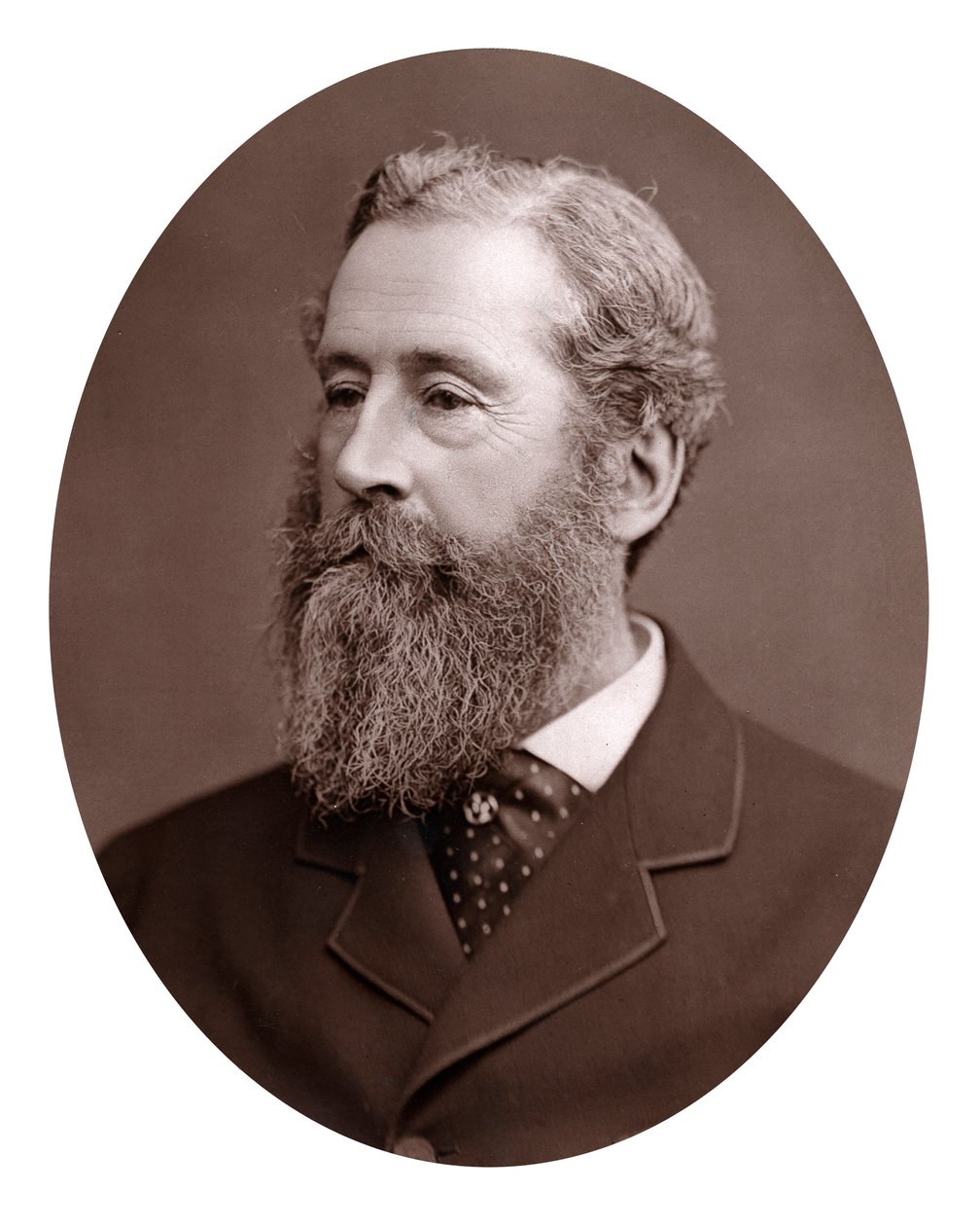 James Hamilton, 1. hertug av Abercorn 1811-1885, britisk statsmann, c1880 av Unbekannt