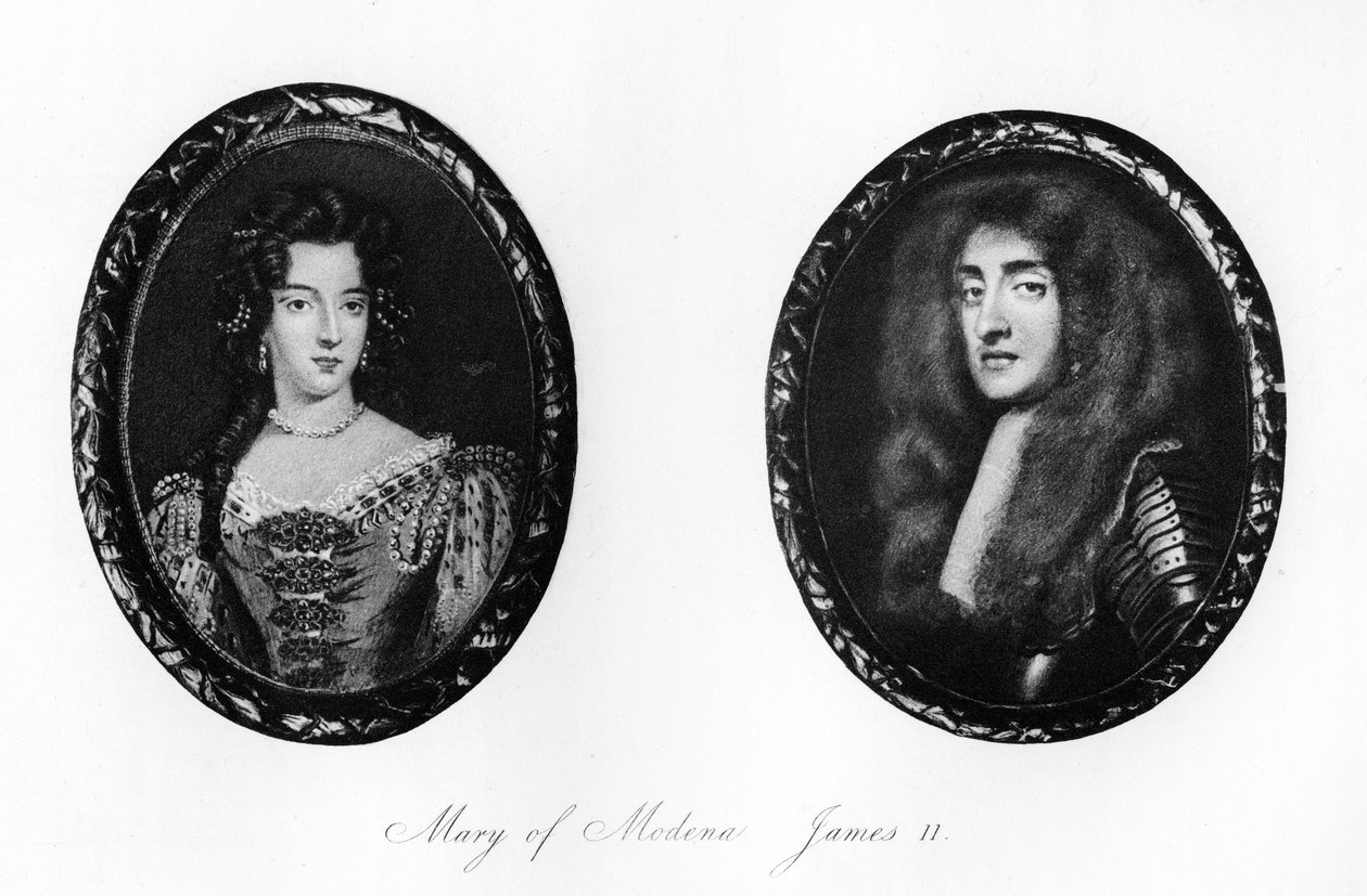 James II og Mary av Modena, 1907 av Unbekannt