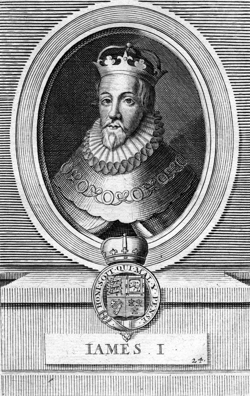 James I av England av Unbekannt
