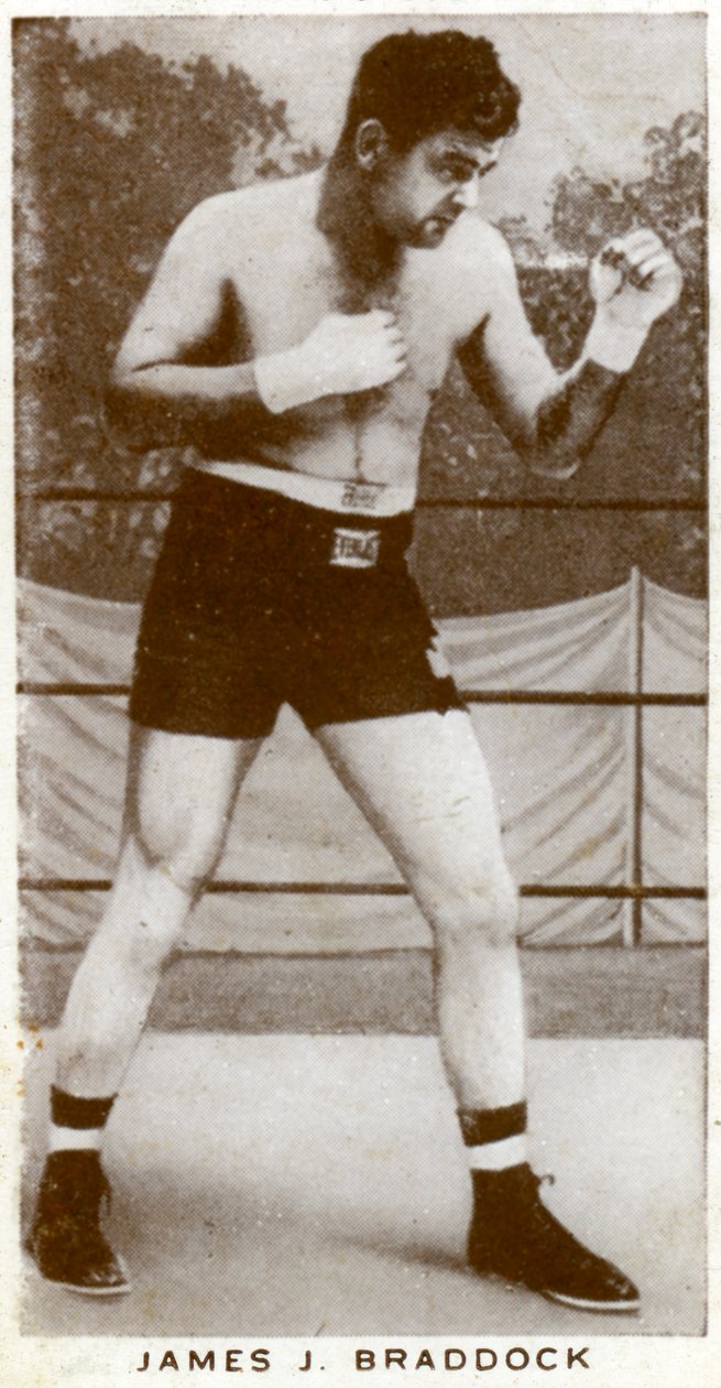 James J Braddock , irsk-amerikansk bokser, 1938 av Unbekannt