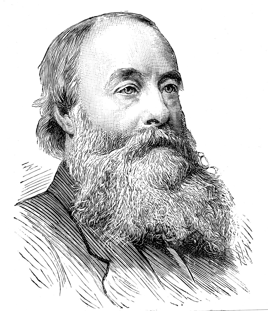 James Prescott Joule , engelsk fysiker, 1889 av Unbekannt
