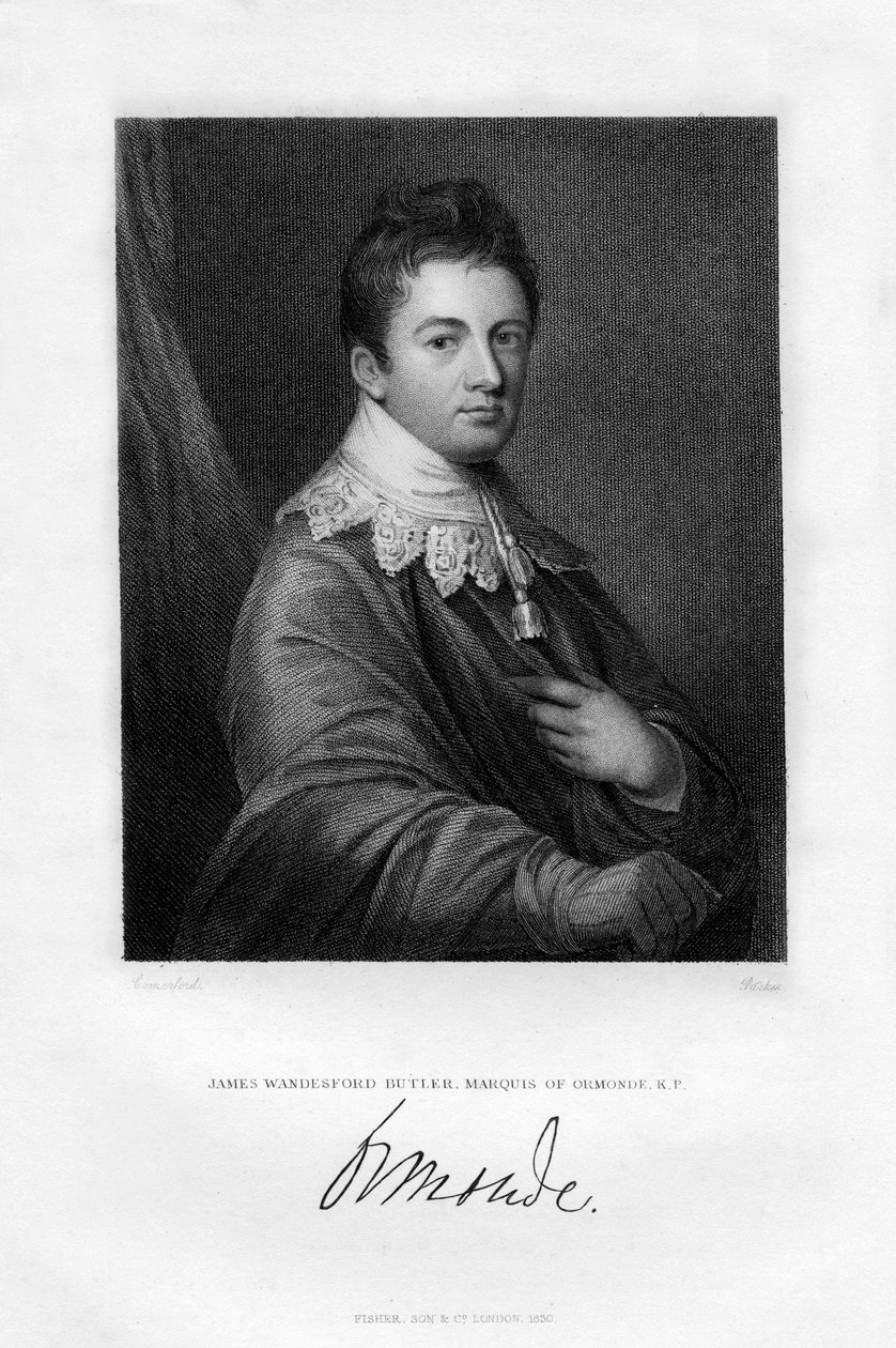 James Wandesford Butler, Marquis of Ormonde, 1830 av Unbekannt
