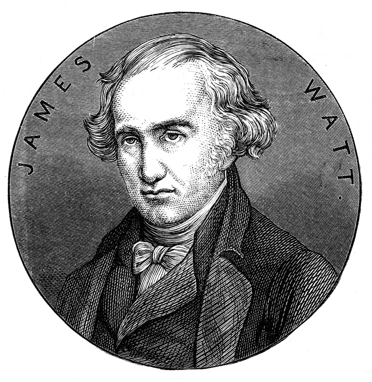 James Watt , skotsk ingeniør og oppfinner, 1876 av Unbekannt