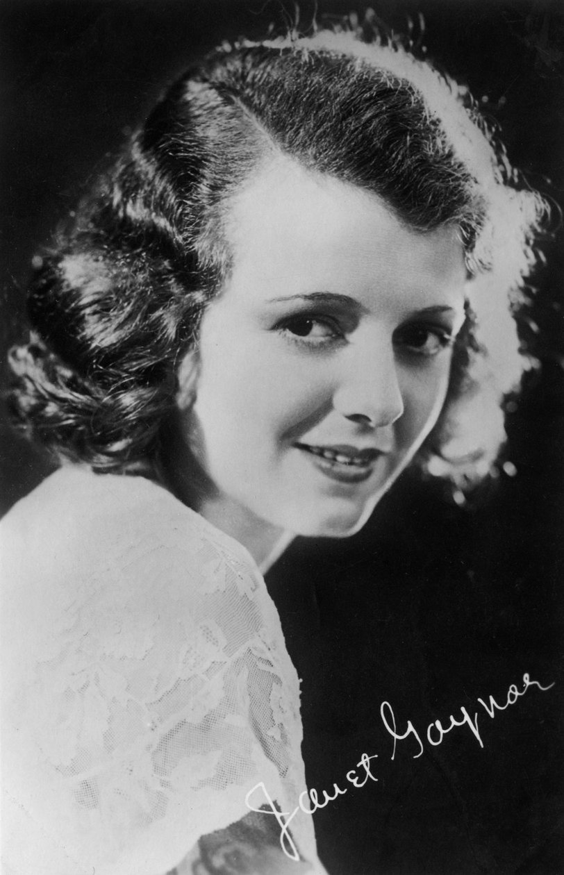 Janet Gaynor 1906-1984, amerikansk skuespillerinne, 1900-tallet av Unbekannt