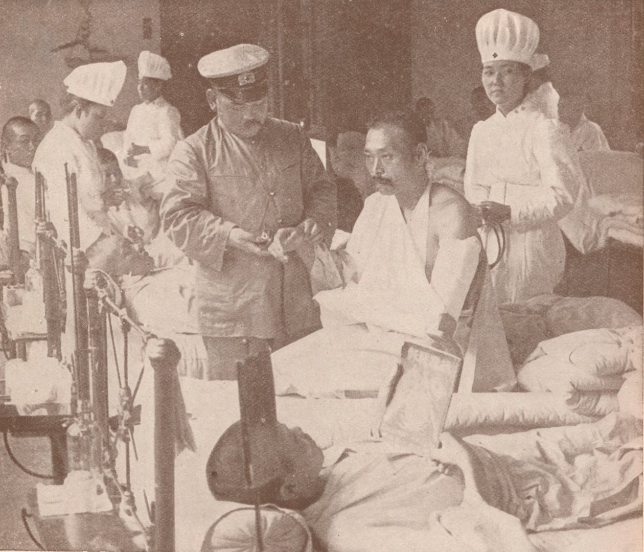 Japansk militærsykehus, 1905 1907 av Unbekannt