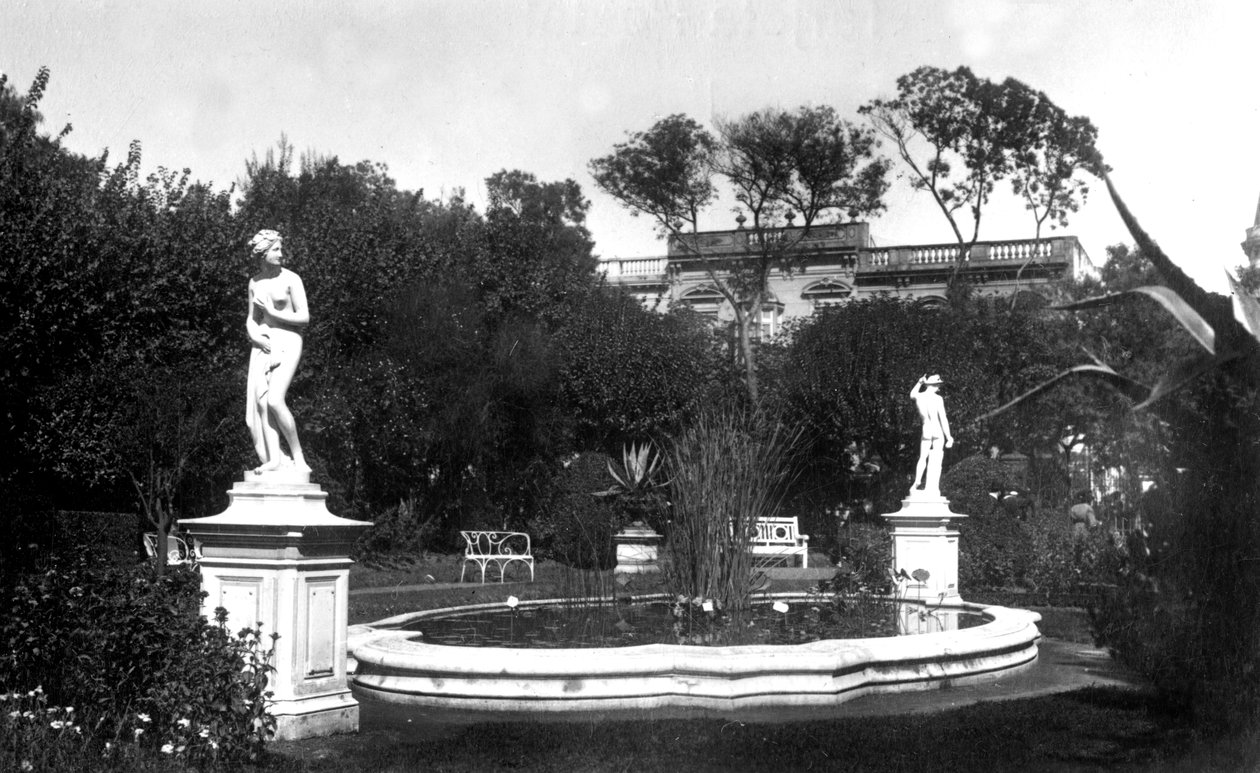 Jardin Botanico botaniske hage, Buenos Aires, Argentina, ca 1900-tallet av Unbekannt