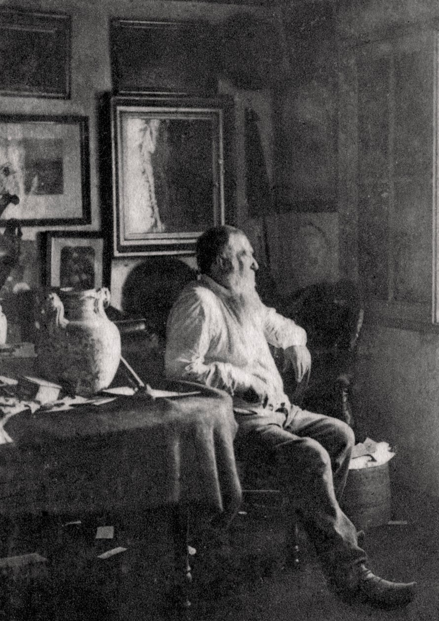Jean-Baptiste Alphonse Karr , fransk kritiker, journalist og romanforfatter, 1889 av Unbekannt