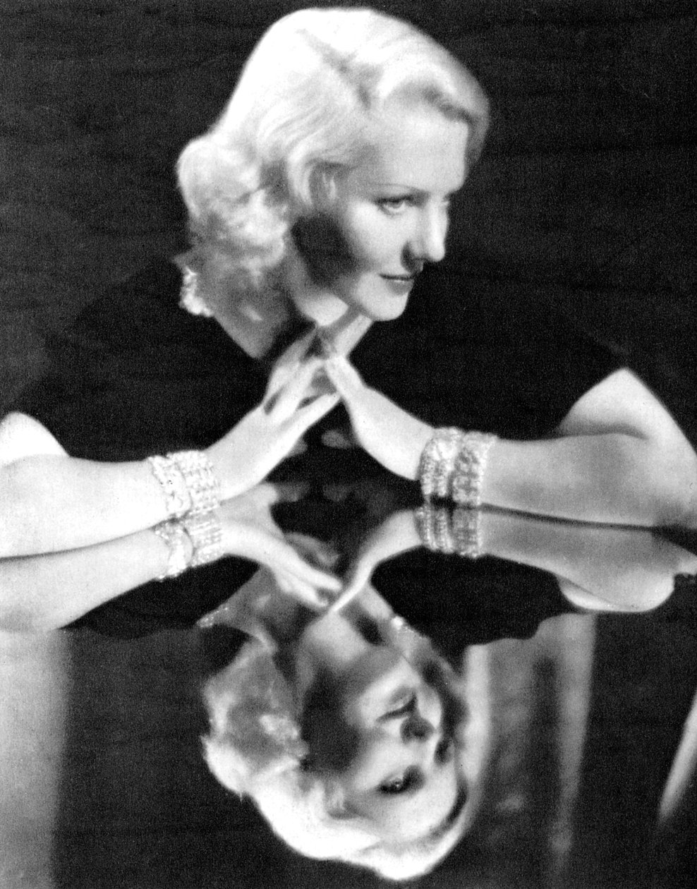 Jean Arthur , amerikansk skuespillerinne, 1934-1935 av Unbekannt