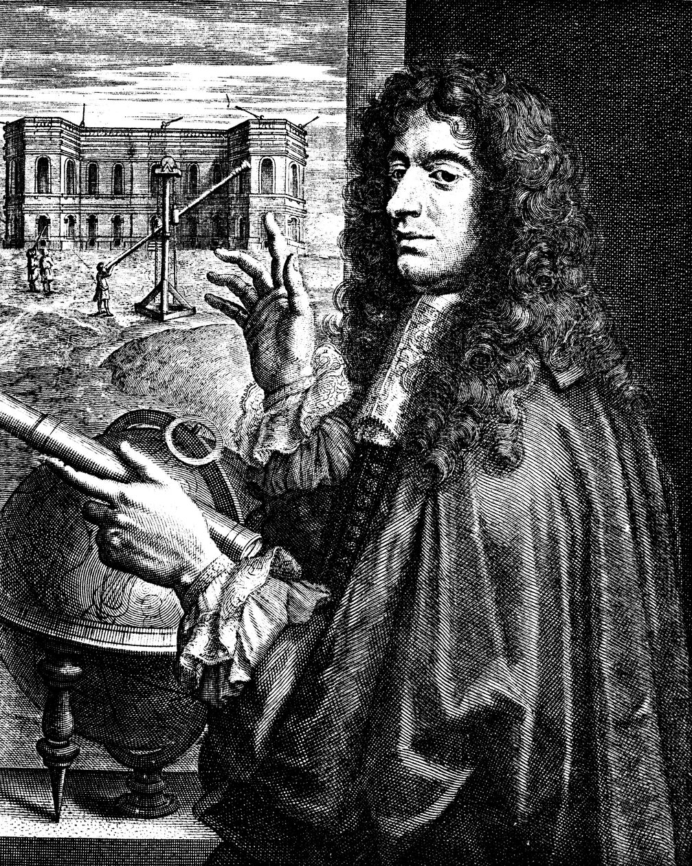 Jean Dominique Cassini 1625-1712, italienskfødt fransk astronom av Unbekannt