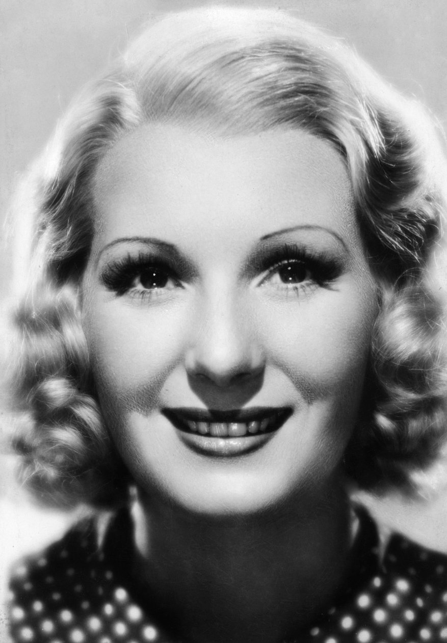 Jean Harlow 1911-1937, amerikansk skuespillerinne, c1930-c1940s av Unbekannt