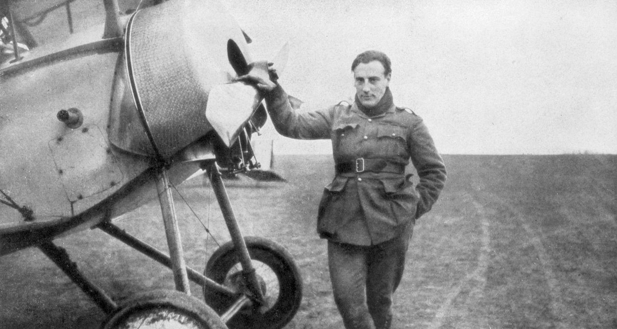 Jean Navarre, fransk pilot, 1916 av Unbekannt