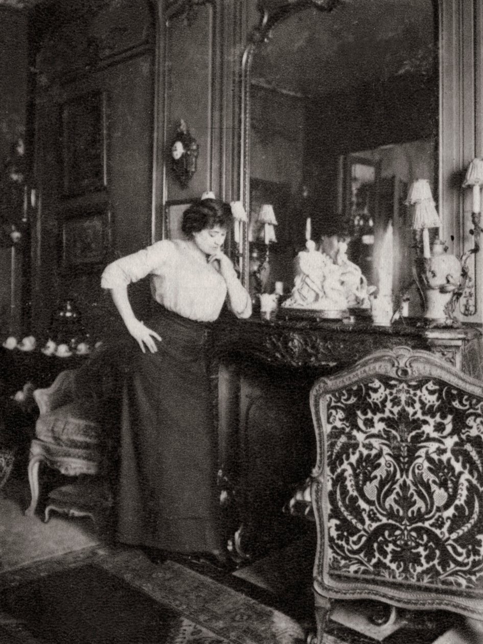 Jeanne Julia Bartet , fransk skuespillerinne, 1901 av Unbekannt