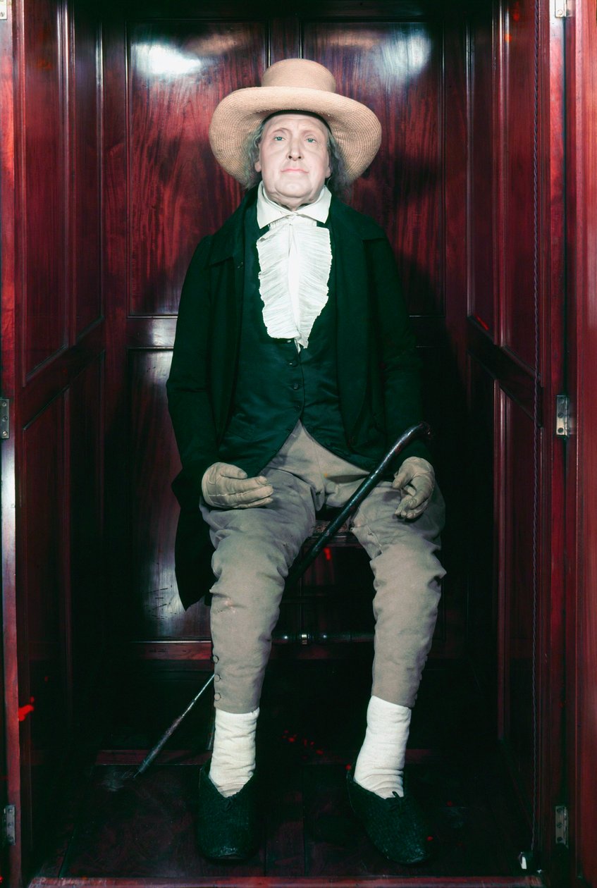Jeremy Bentham , engelsk sosial reformator og filosof av Unbekannt