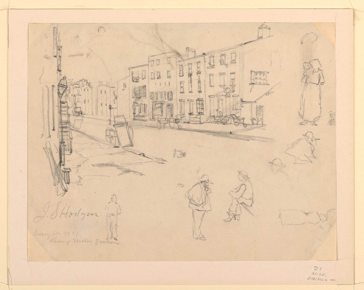 Jersey Street, New York av Unbekannt