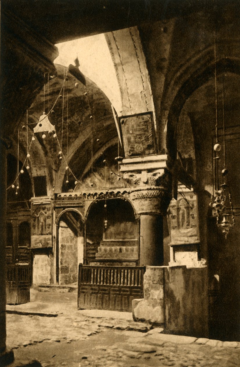 Jerusalem - Den hellige gravs kirke - St. Helenas kapell, c1918-c1939. av Unbekannt