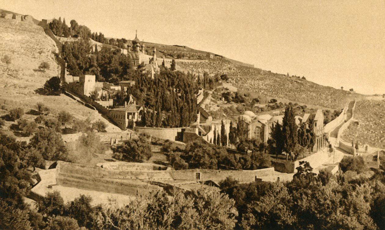 Jerusalem - Getsemane, c1918-c1939. av Unbekannt