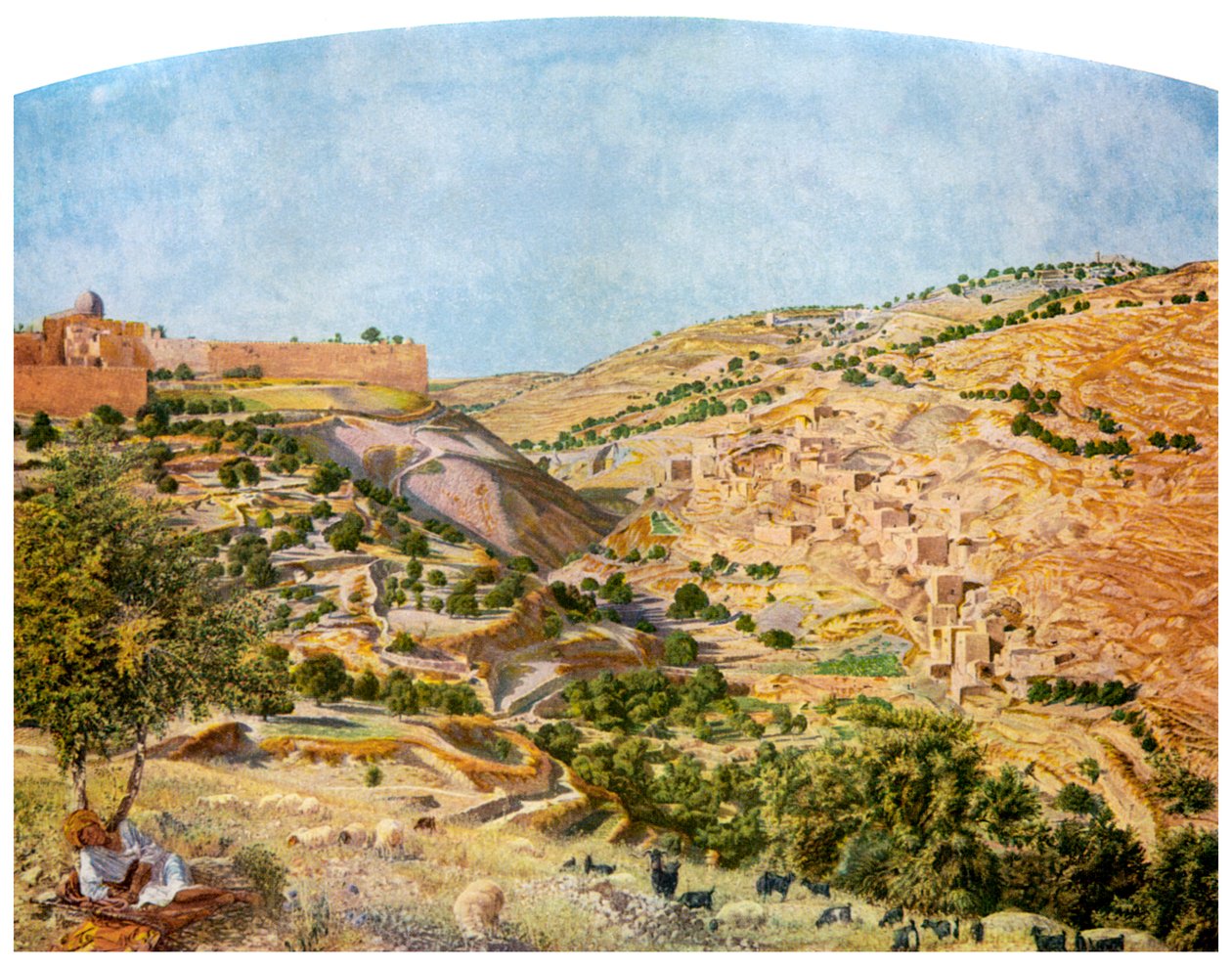 Jerusalem, 1854-1855 1956 av Unbekannt