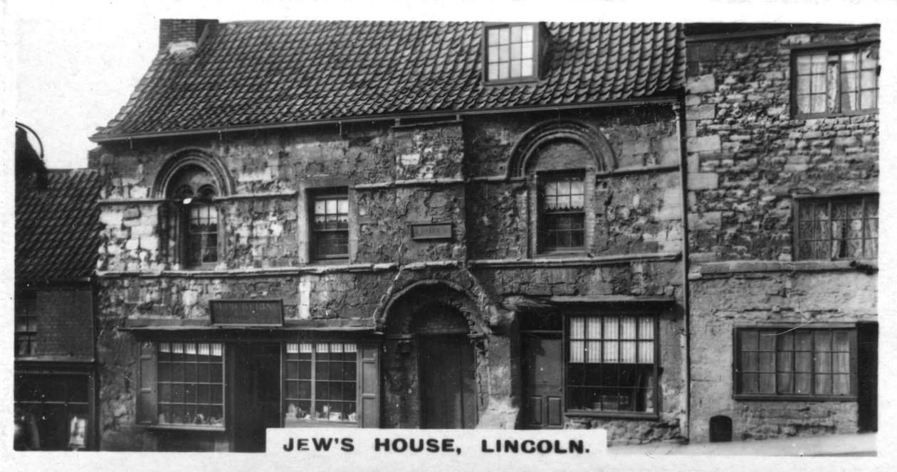 Jews House, Lincoln, ca 1920-tallet av Unbekannt