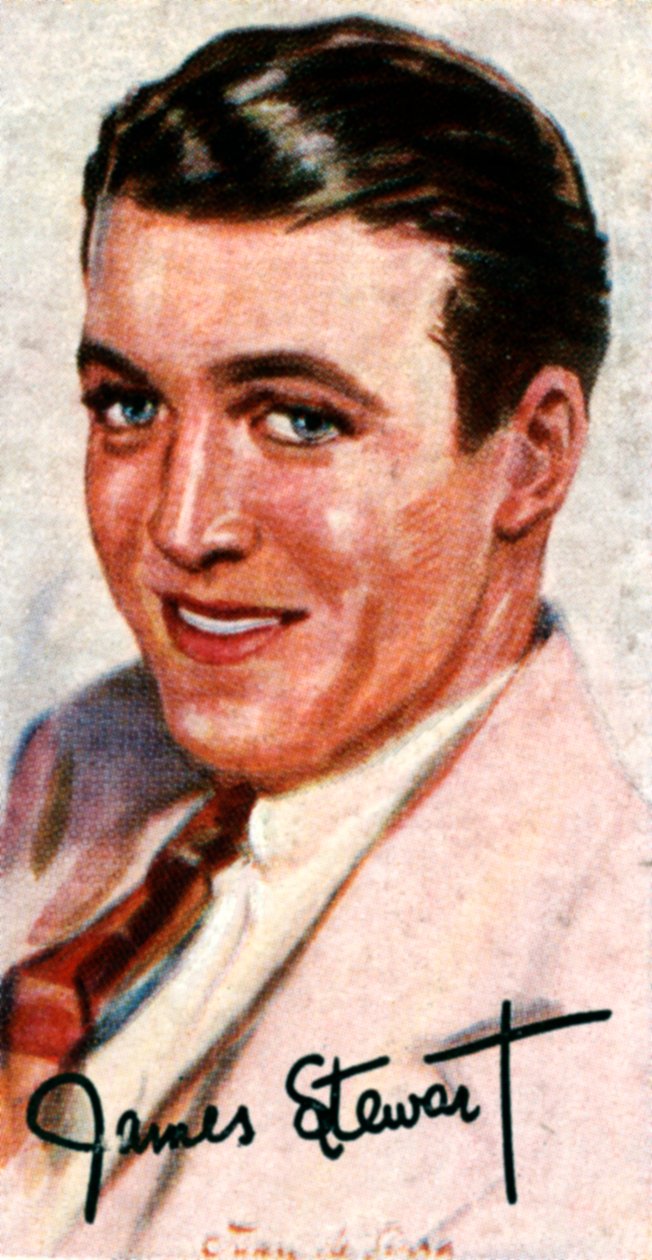Jimmy Stewart, 1908-1997, Oscar-vinnende amerikansk film- og sceneskuespiller, 20 av Unbekannt