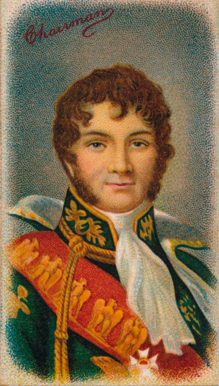 Joachim-Napoleon Murat 1767-1815, marskalk av Frankrike og konge av Napoli, 1912 av Unbekannt