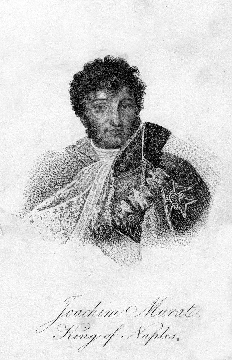 Joachim Murat, konge av Napoli, 1800-tallet av Unbekannt