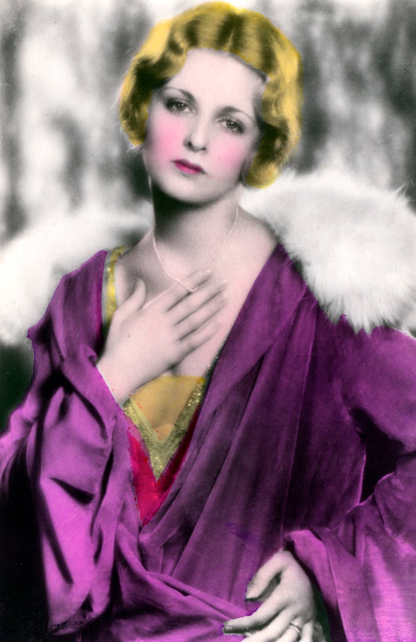 Joan Bennett 1910-1990. Amerikansk skuespillerinne, 1900-tallet av Unbekannt
