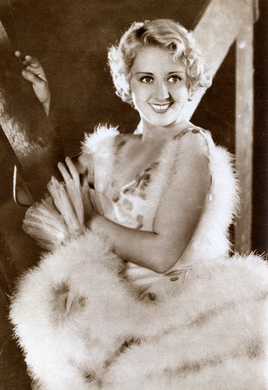 Joan Blondell , amerikansk skuespillerinne, 1933 av Unbekannt