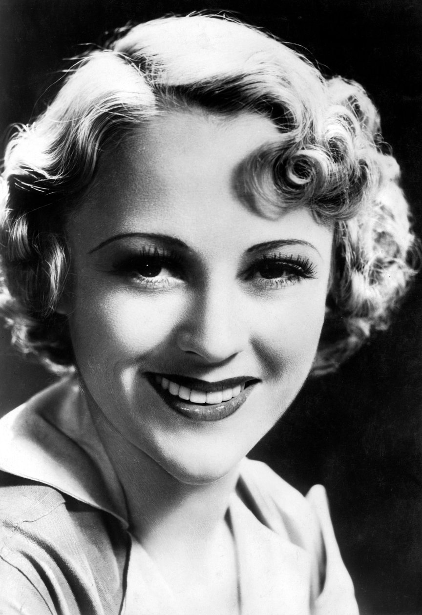 Joan Fontaine f. 1917, amerikansk skuespillerinne, c1930-c1940s av Unbekannt