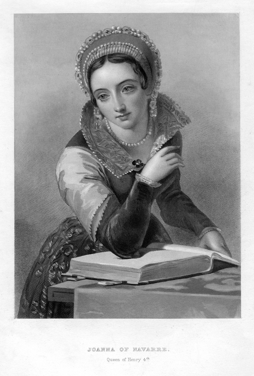 Joanna av Navarra, dronning av kong Henry IV av England av Unbekannt