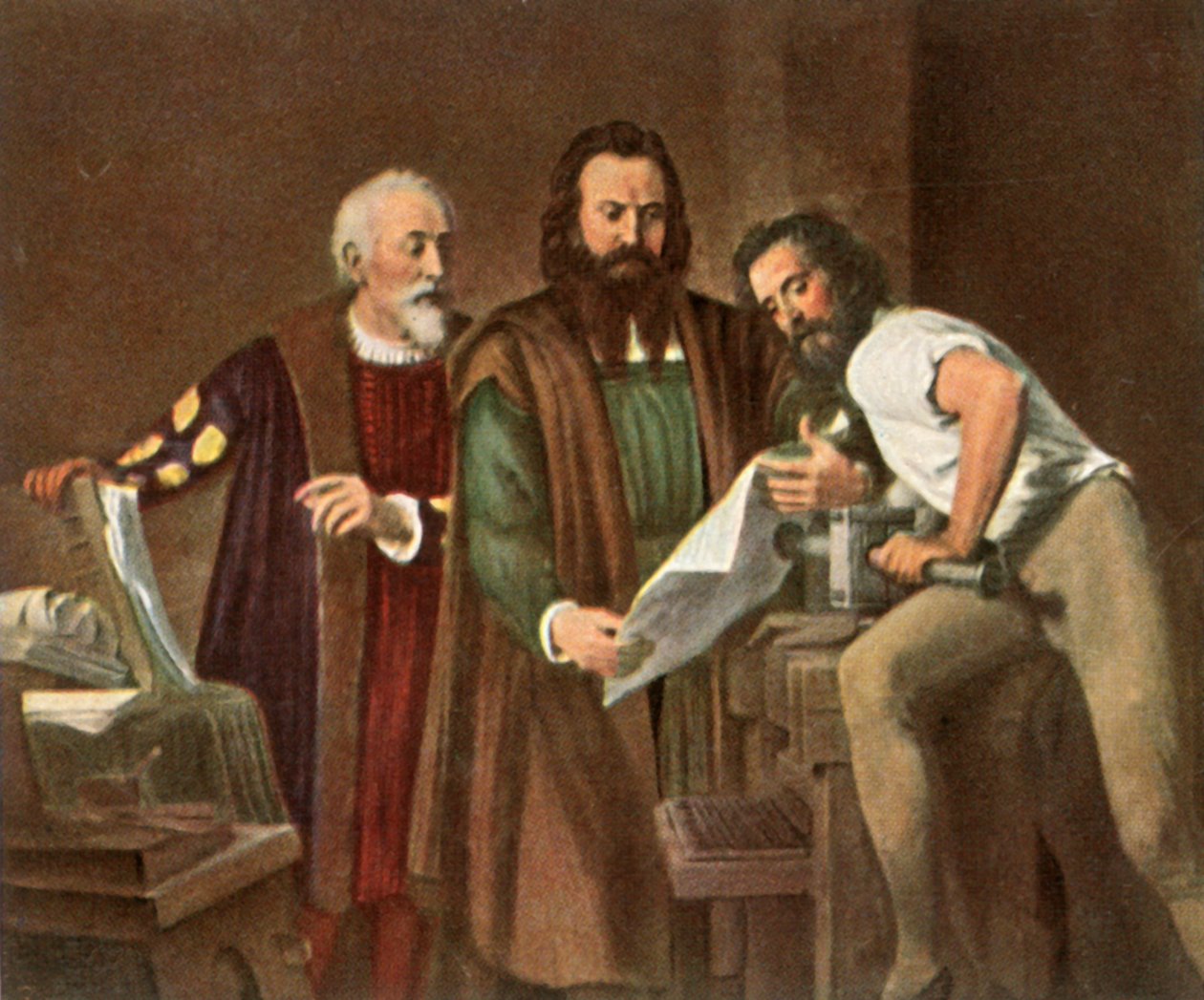 Johann Gutenberg 1400-1468, 1936. av Unbekannt