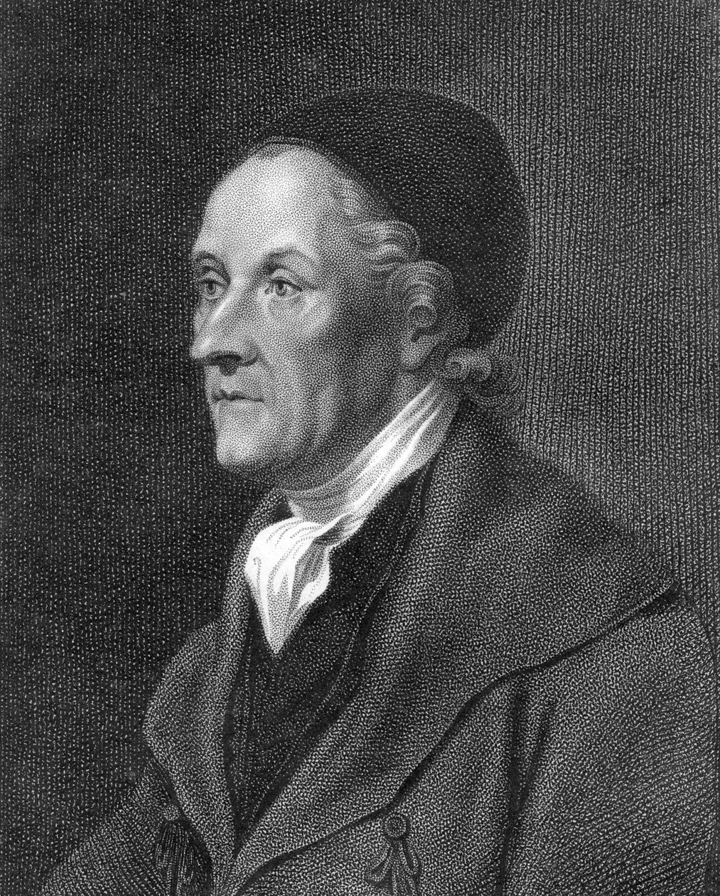 Johann Kaspar Lavater, sveitsisk fysiognom og teolog, tidlig på 1800-tallet av Unbekannt