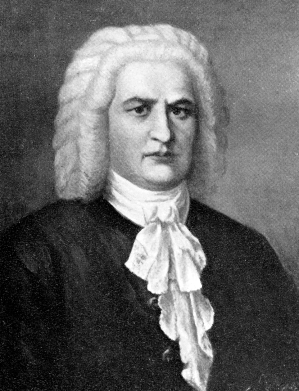 Johann Sebastian Bach, 1685-1750, tysk komponist, 1909 av Unbekannt